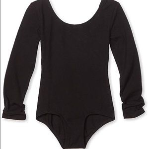Daskin Now Black Long Sleeve Leotard!